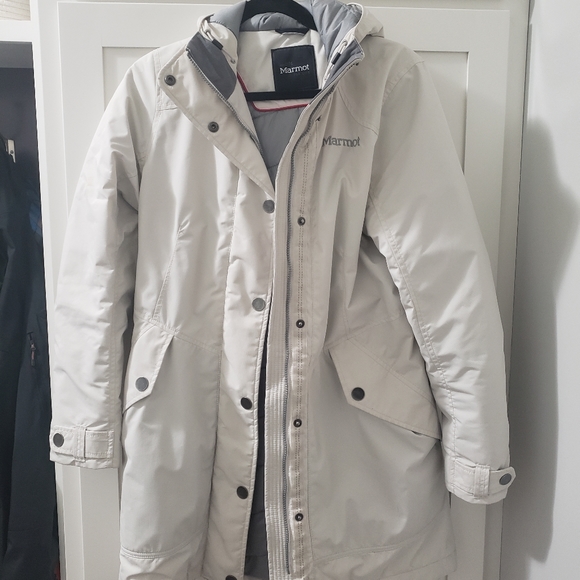 Womens Marmot long winter jacket - Picture 1 of 4